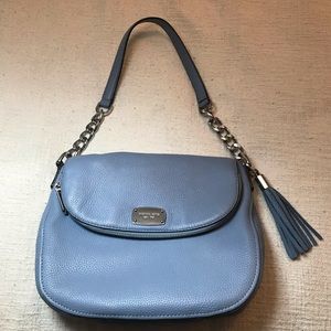 Michael Kors Bedford Light Blue with Tassel